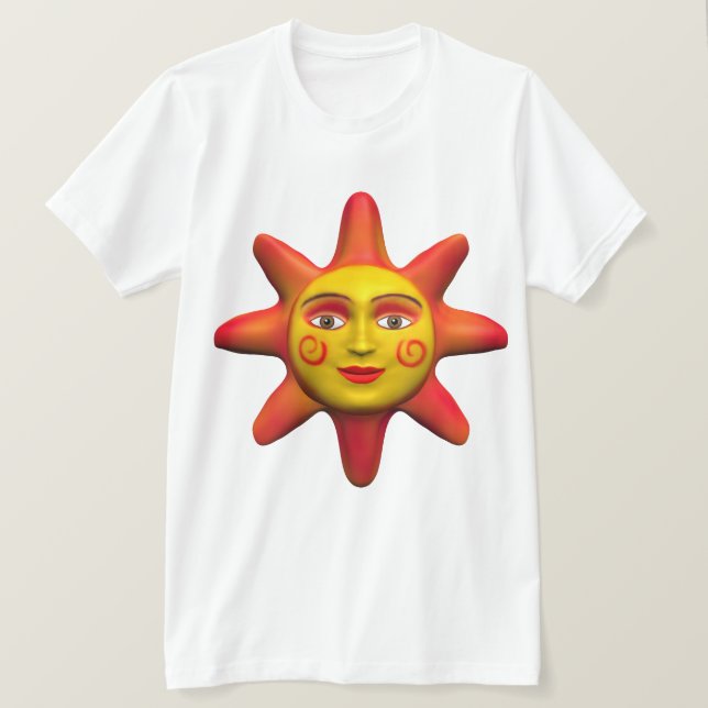 T-shirt Face solaire (Design devant)