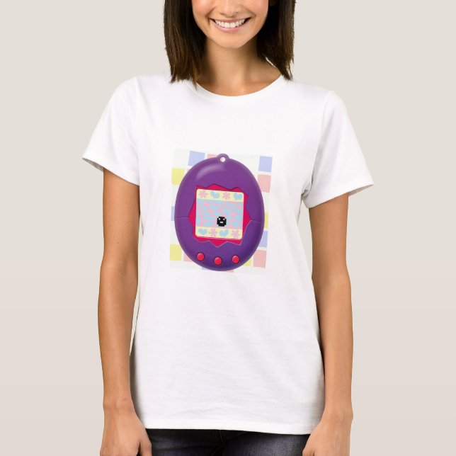 T-shirt fâché de tamagotchi (Devant)