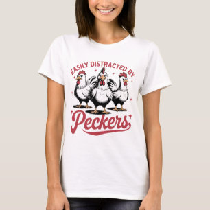 T-shirt Facile à distraire par les préposés