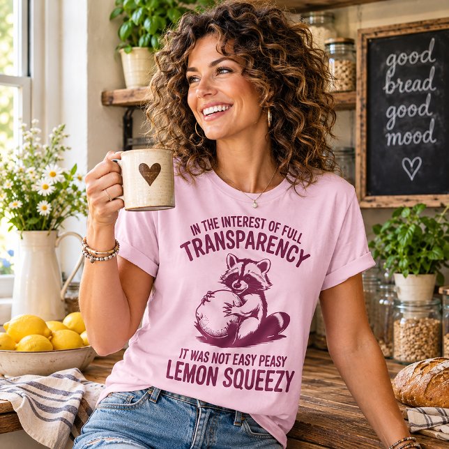 T-shirt Facile comme tout Raton Laveur Drôle (Créateur téléchargé)