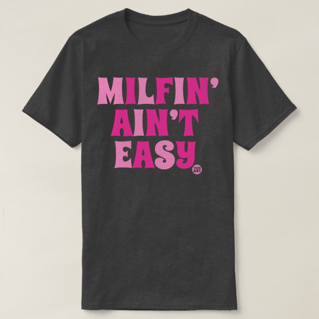 T-shirt facile milfin (Design devant)
