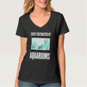 T-shirt Facilement Distrait Par Aquariums - Aquarium Aquar