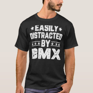 T-shirt Facilement Distrait Par BMX Cycle Bicycle Motocros