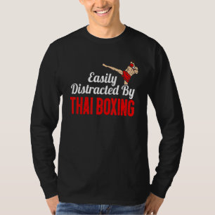 T-shirt Facilement Distrait Par Boxer De Boxe De Boxe De B