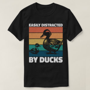 T-shirt Facilement Distrait Par Canards Amoureux Cool Agri