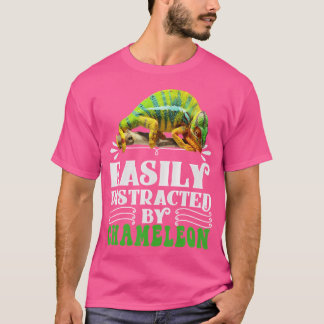 T-shirt Facilement Distrait Par Chameleon
