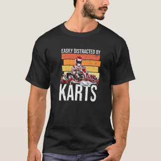 T-shirt Facilement Distrait Par Karts Pour Un Pilote De Ka