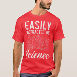 T-shirt Facilement Distrait Par Le Che Biologique Scientif