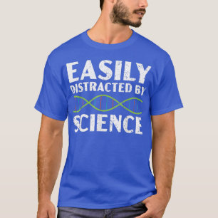 T-shirt Facilement Distrait Par Le Che Biologique Scientif