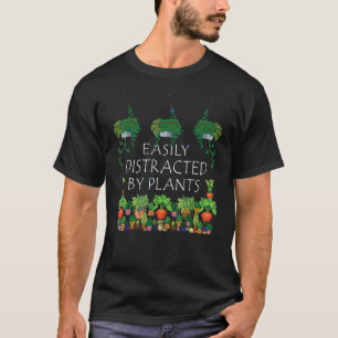 T-shirt Facilement Distrait Par Les Amoureux Du Jardin Des