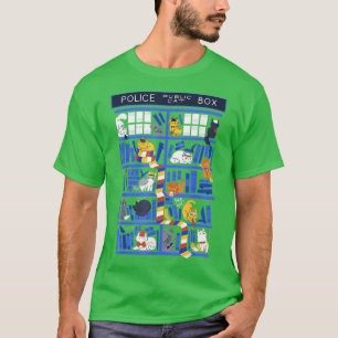 T-shirt Facilement distrait par les chats et livres Chat e
