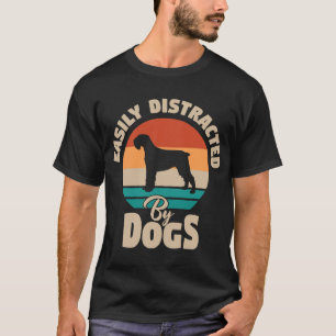 T-shirt Facilement Distrait Par Les Chiens 818