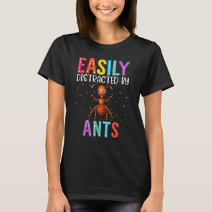 T-shirt Facilement Distrait Par Les Fourmis