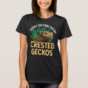 T-shirt Facilement Distrait Par Les Geckos En Castère