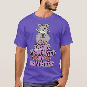 T-shirt Facilement Distrait Par Les Hamsters