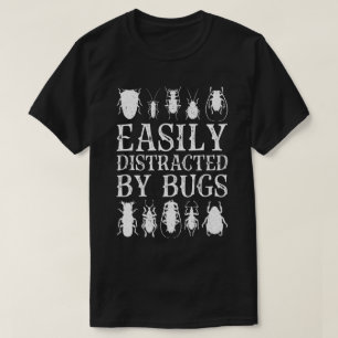T-shirt Facilement Distrait Par Les Insectes