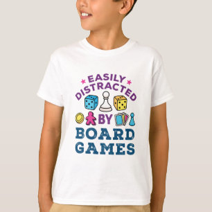 T-shirt Facilement distrait par les jeux de société