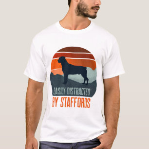 T-shirt Facilement Distrait Par Les Promenades De Stafford