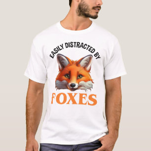 T-shirt Facilement Distrait Par Les Renards