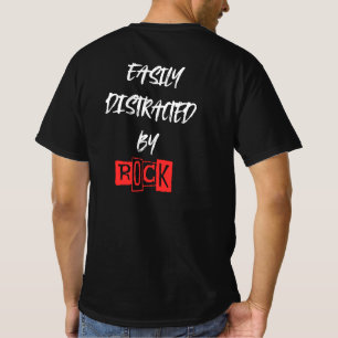 T-shirt facilement distrait par les rochers