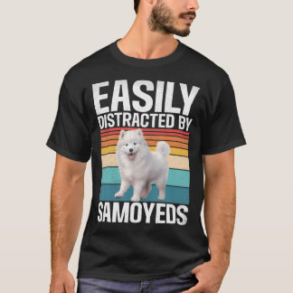 T-shirt Facilement Distrait Par Les Samoyèdes