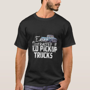 T-shirt Facilement Distrait Par Les Vieux Camionnettes Cam