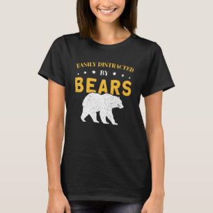 T-shirt Facilement distrait par Ours pour Ours