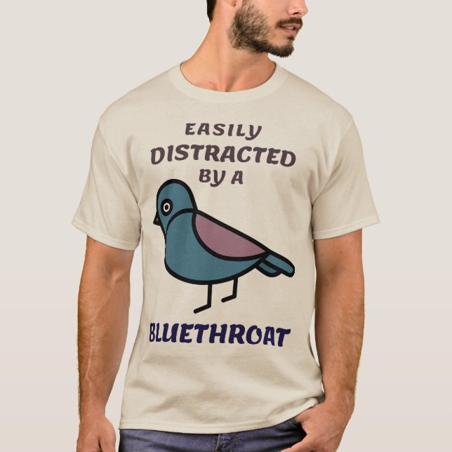 T-shirt Facilement distrait par un observateur de Gorgeble (Devant)
