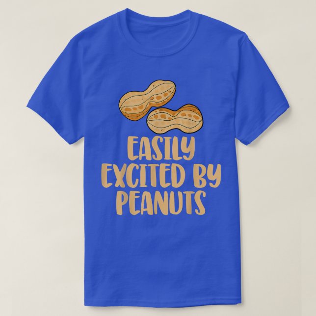 T-shirt Facilement Écité Par Les Arachides Tasty Funny Gen (Design devant)