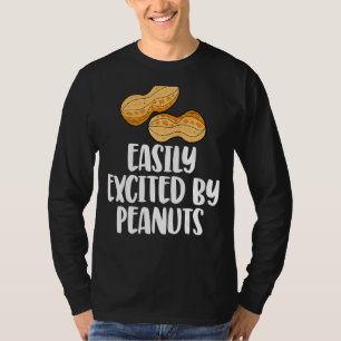T-shirt Facilement Excité Par Les Arachides Tasty Genre Re