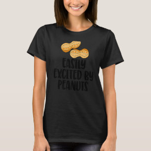 T-shirt Facilement Excité Par Les Arachides Tasty Genre Re