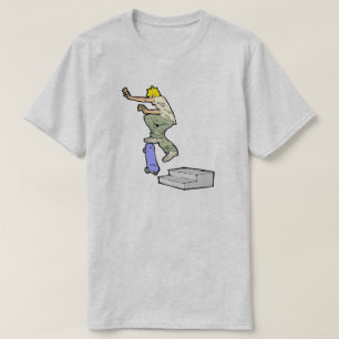 T-shirt Faciles pistes de skateboard Plaisir