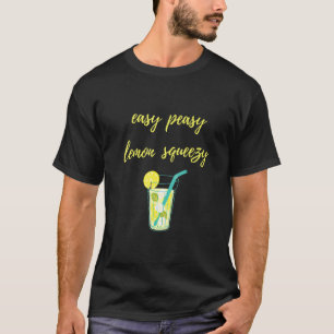 T-shirt Faciy Citron Squeezy Fun Lemonade Summer Summe