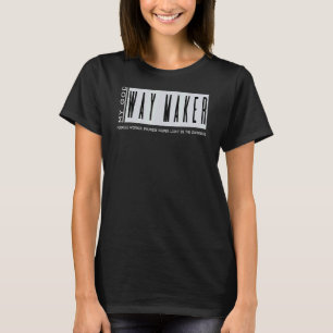 T-shirt Façon de faire Promesse Garder Mon Dieu Jésus Bibl