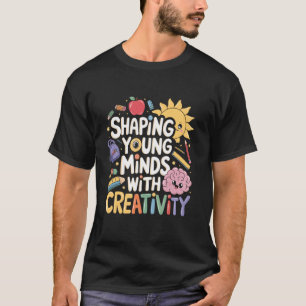 T-shirt Façonner les jeunes esprits avec créativité - Insp