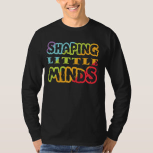 T-shirt Façonner les petits esprit Colorful Study Apprendr
