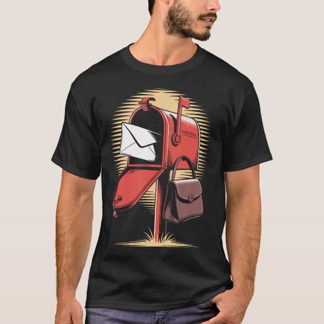 T-shirt Facteur Préposé à la Poste (Devant)