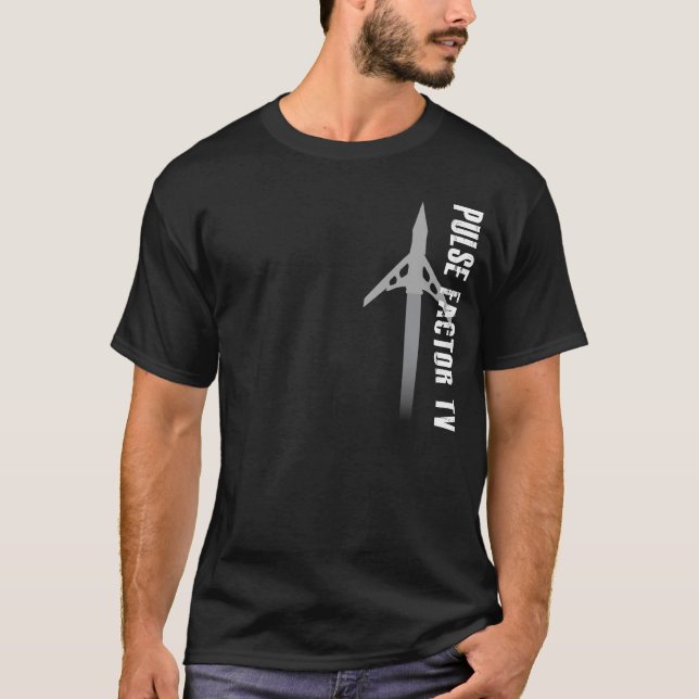 T-shirt Facteur TV d'impulsion expansible (Devant)