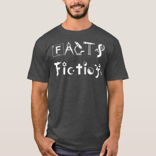 T-shirt Facts vs Fiction, Science Religion Cadeau