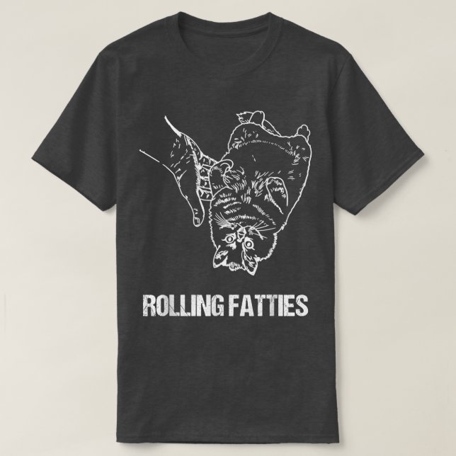 T-shirt Factures roulantes Chat  (Design devant)
