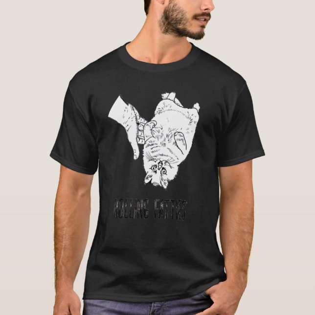T-shirt Factures roulantes Chat Amoureux des chats Chat Fe (Devant)