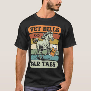 T-shirt Factures Vétérinaires Et Notes De Bar