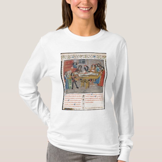 T-shirt Faculté de médecine de leçon de dissection (Devant)