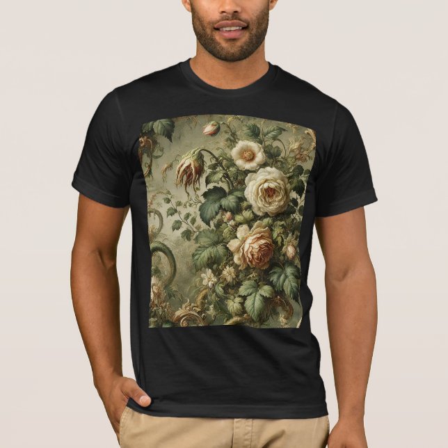 T-shirt Fade to Grace – L'art gothique portable (Devant)