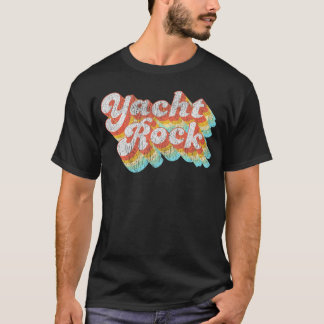T-shirt Fade Yacht Rock Party Boat