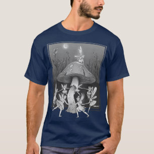 T-shirt Faecore Fairy Cottagecore Champignons Fairycore Lu