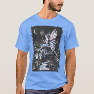 T-shirt Faecore Fairy Night Fairycore Imaginaire Magie Nat