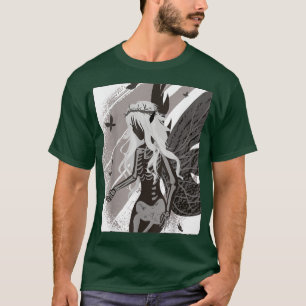 T-shirt Faecore Occulte Fée Gothique Grunge Dark Fairycore