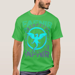 T-shirt Fafnir Dragon Viking Sigurd Norse Myhtology Retro