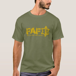 T-shirt FAFO IDF "Ne commencez pas aucun, ne sera pas aucu